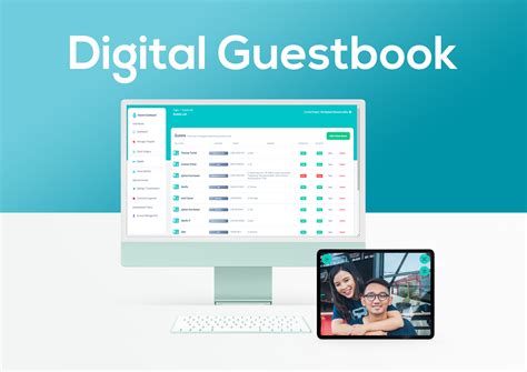 digital guest book software.